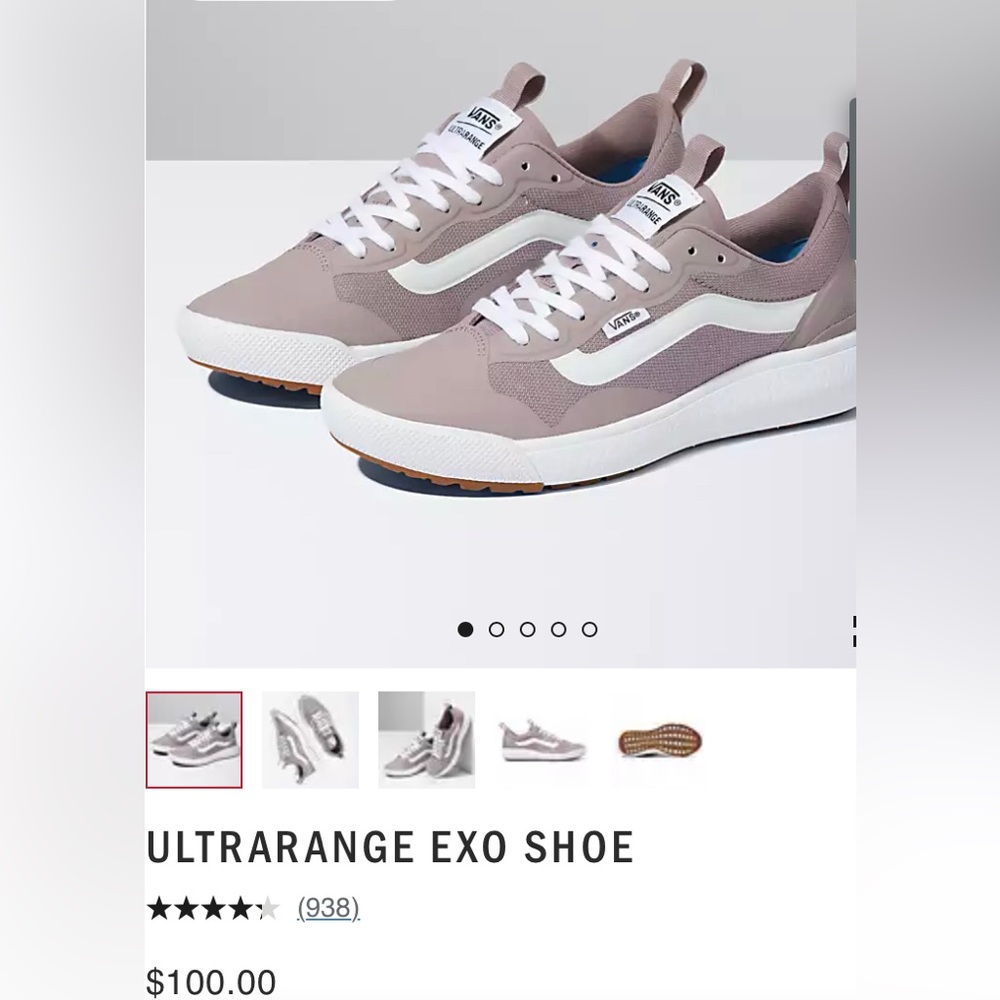 NWT Vans ULTRARange purple dove